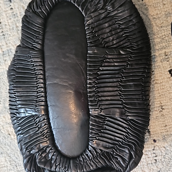 COACH black leather bag - Picture 3 of 4